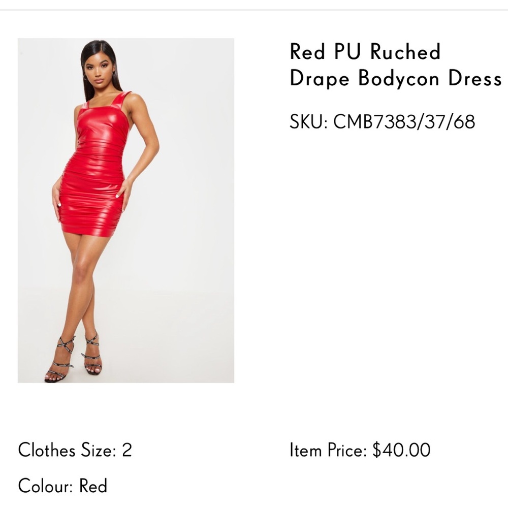 Red dress